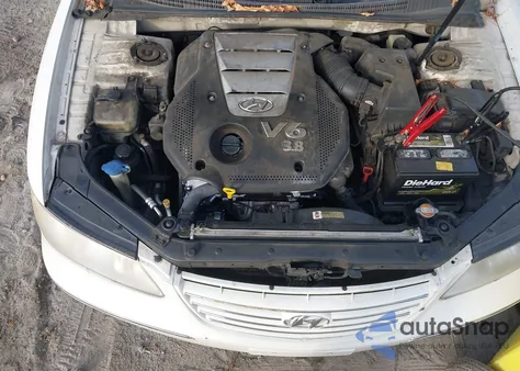 2008 Hyundai Azera Limited z USA, uszkodzony, nr VIN KMHFC46FX8A287787